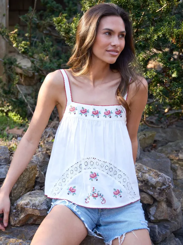 Heritage Tank - White Rose made by NATURAL LIFE