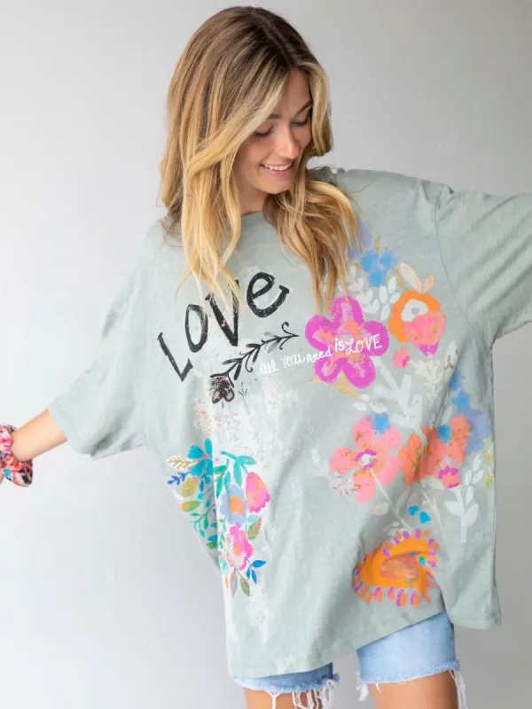 Life Is A Canvas Tee - Love Bay sold by NATURAL LIFE