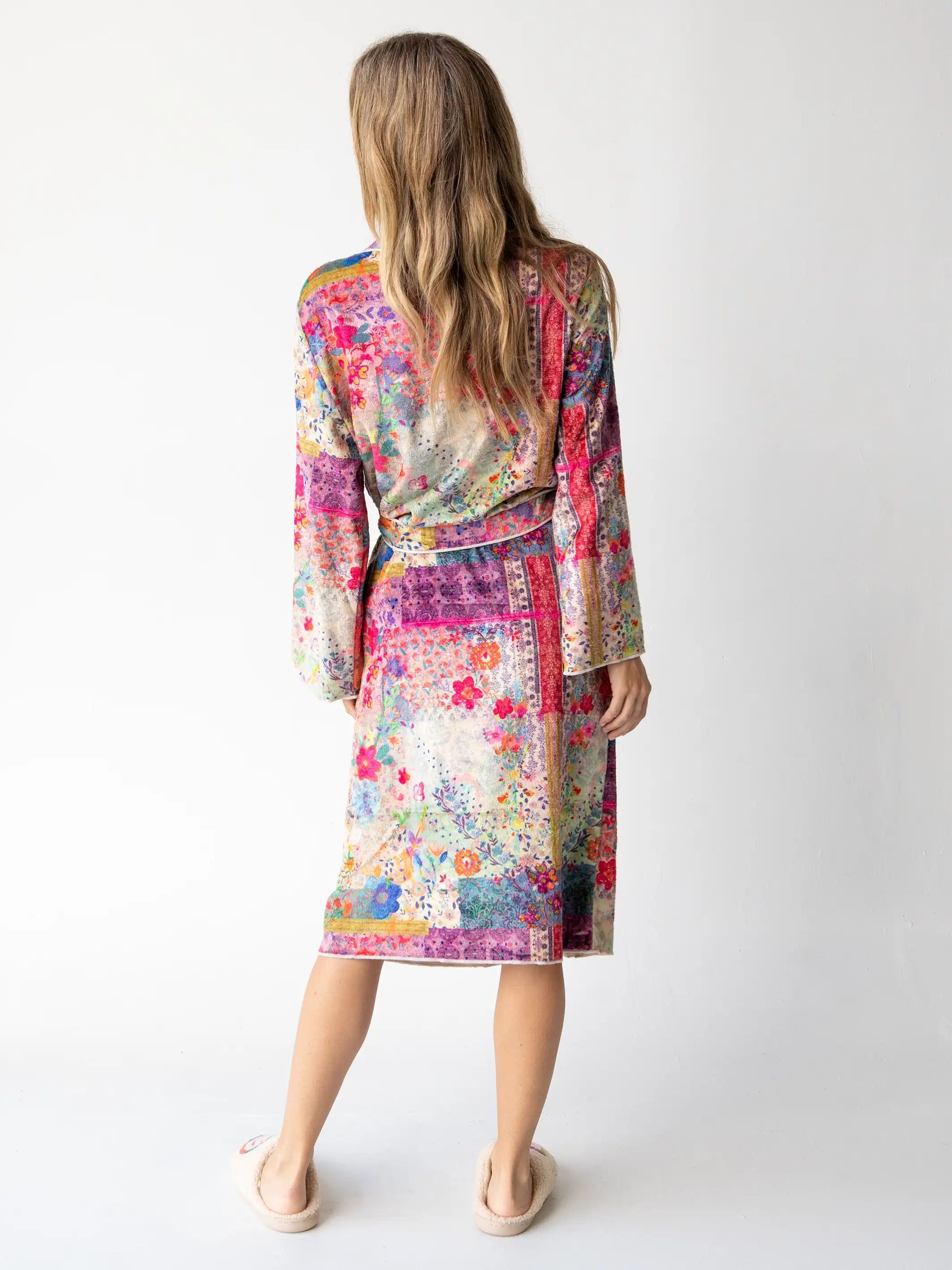 Cozy Blanket Robe - Patchwork sold by NATURAL LIFE product image thumbnail 4