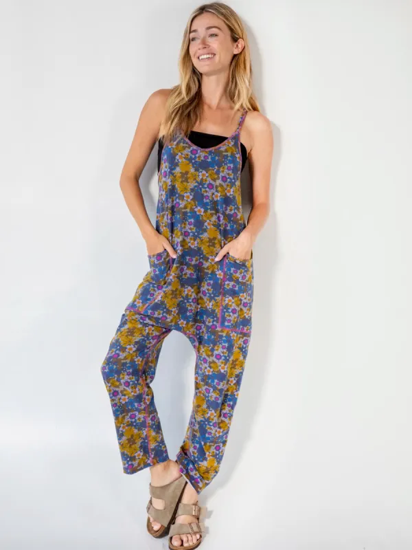Lucy Jumpsuit - Dusty Blue sold by NATURAL LIFE