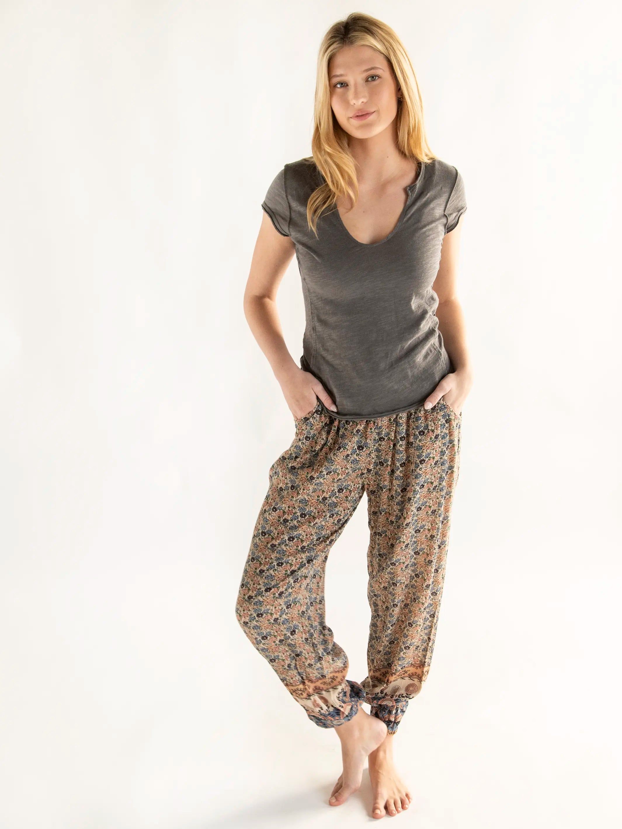 Molly Knit Tee Shirt - Charcoal sold by NATURAL LIFE product image thumbnail 5