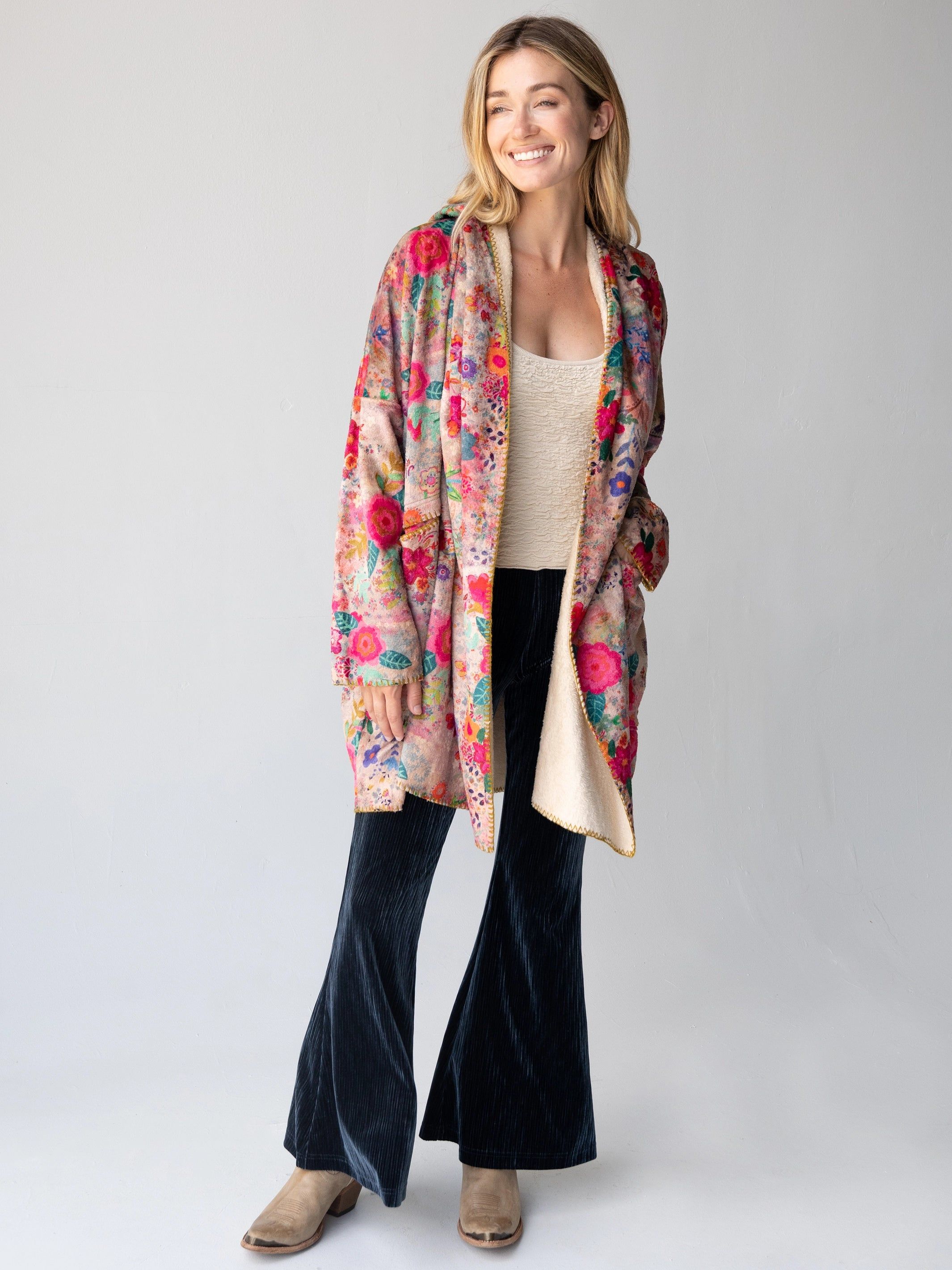 Joplin Velvet Flare Pant - Slate Grey sold by NATURAL LIFE