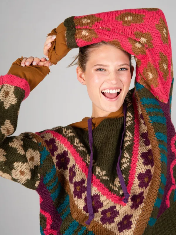 Dreamer Jacquard Sweater - Pink sold by NATURAL LIFE