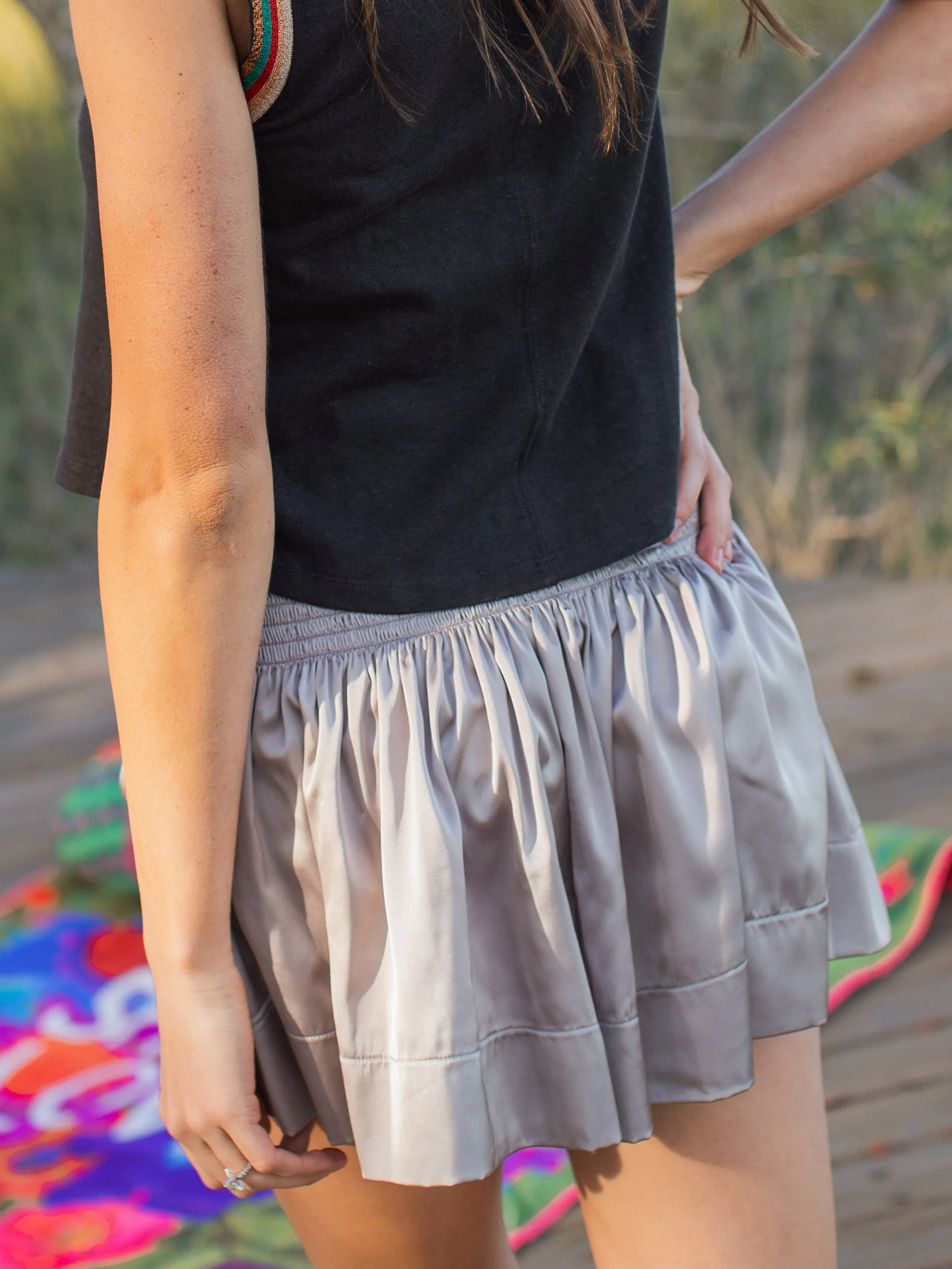 Daisy Skort - Silver sold by NATURAL LIFE product image thumbnail 3