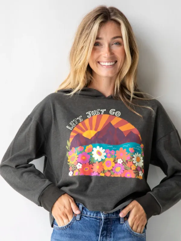 Harlowe Hoodie - Let's Just Go sold by NATURAL LIFE