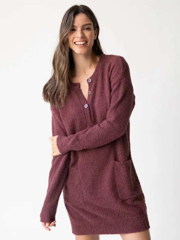 Cozy Up Dress - Maroon sold by NATURAL LIFE