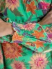Dara V-Neck Tunic Dress - Bright Green Floral sold by NATURAL LIFE