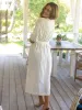 Weekend Morning Robe - White sold by NATURAL LIFE