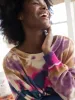 Taylor Oversized Cotton Sweater - Sunrise Tie-Dye sold by NATURAL LIFE