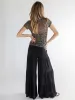 Patti Palazzo Pant - Black sold by NATURAL LIFE