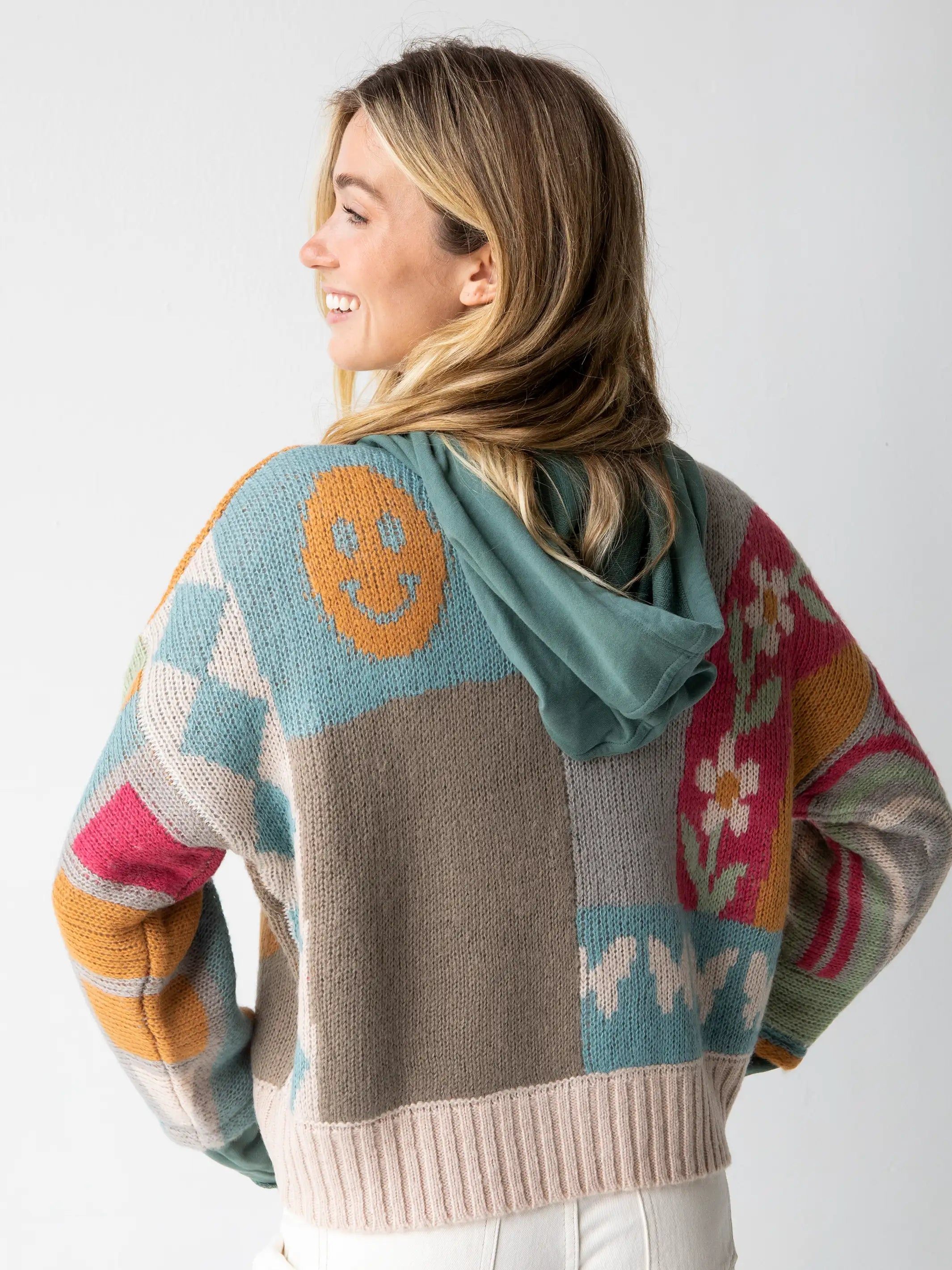 Dreamer Jacquard Sweater - Bay sold by NATURAL LIFE product image thumbnail 2