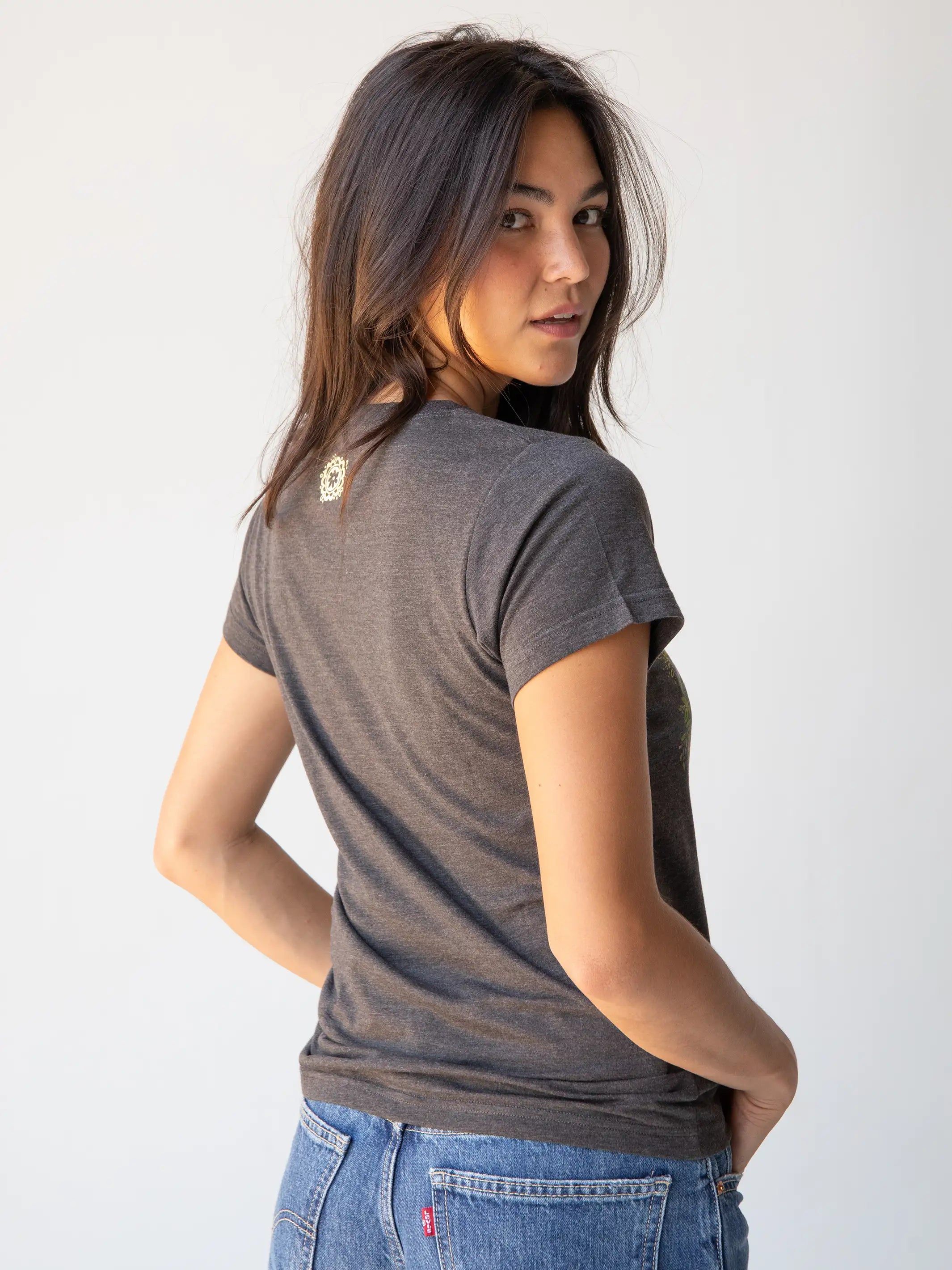 Perfect Fit Tee Shirt - Here Comes The Sun sold by NATURAL LIFE product image thumbnail 3