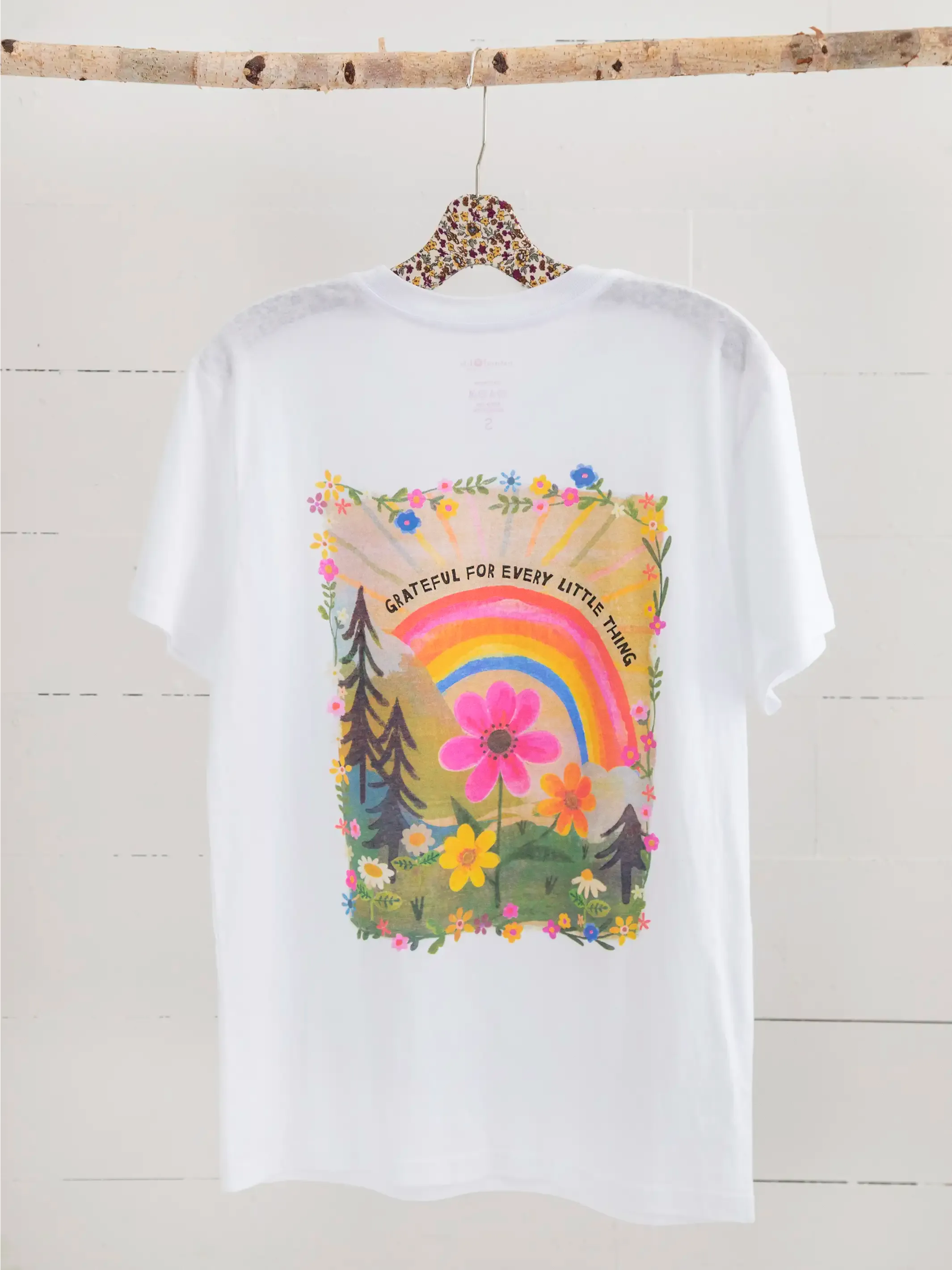 Comfy Tee Shirt - Grateful sold by NATURAL LIFE product image thumbnail 3