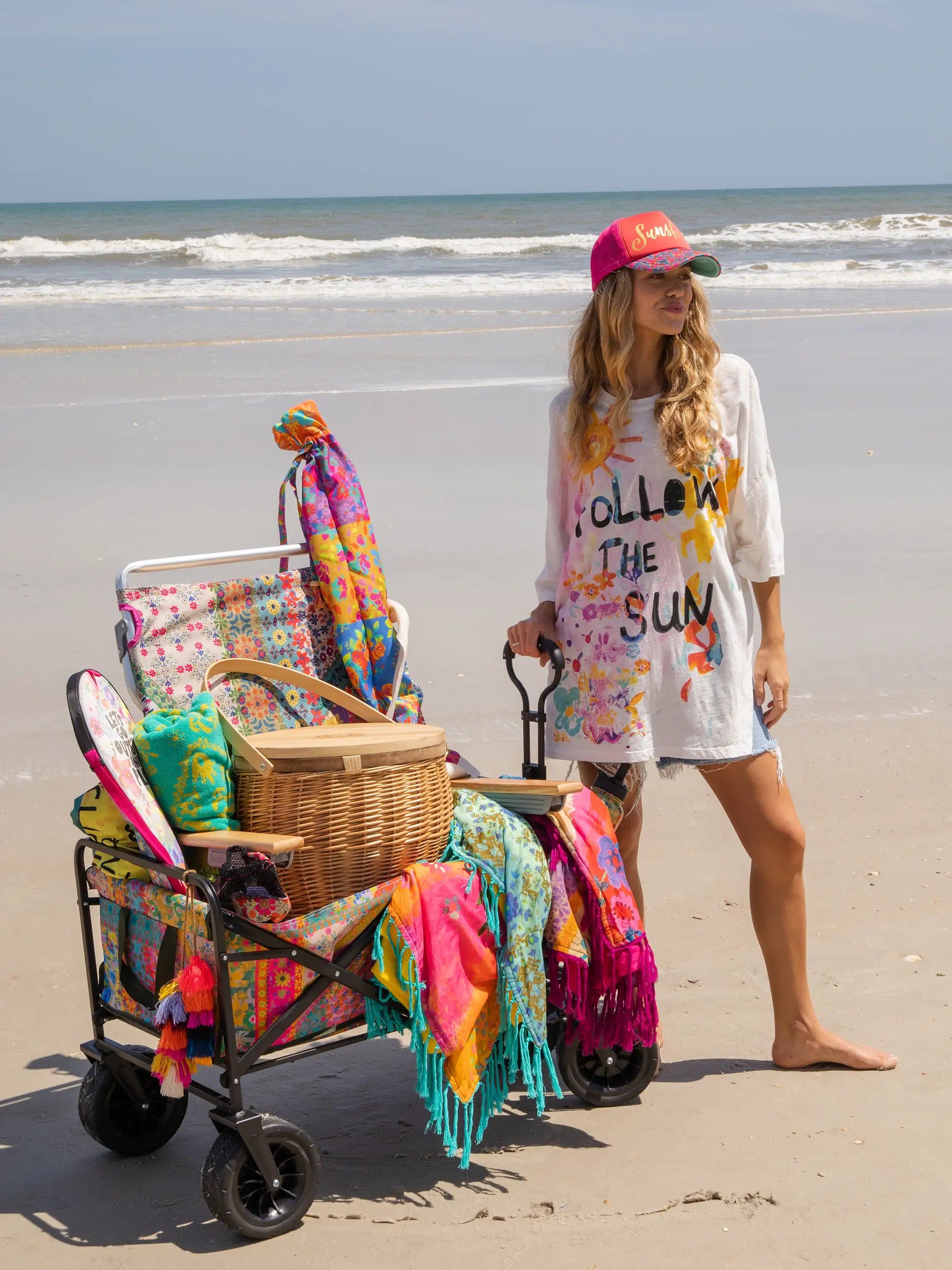 Life Is A Canvas Tee - Follow The Sun White sold by NATURAL LIFE product image thumbnail 4