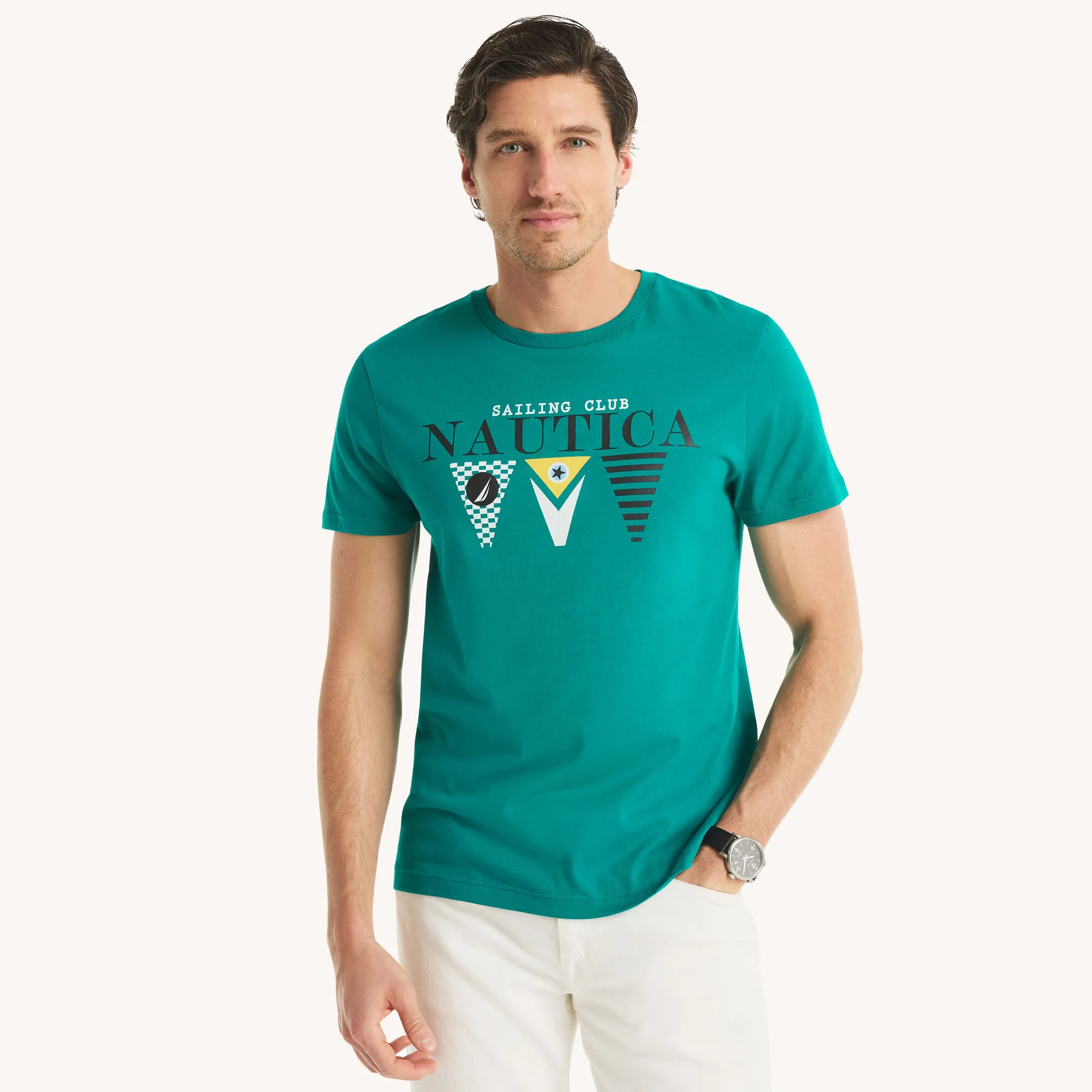 Flag Graphic T-Shirt sold by Nautica