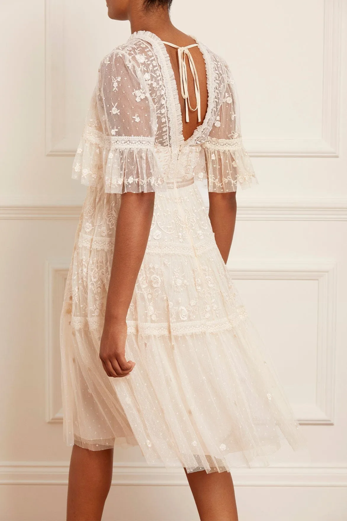 Lottie Lace Midi Dress | Parallel