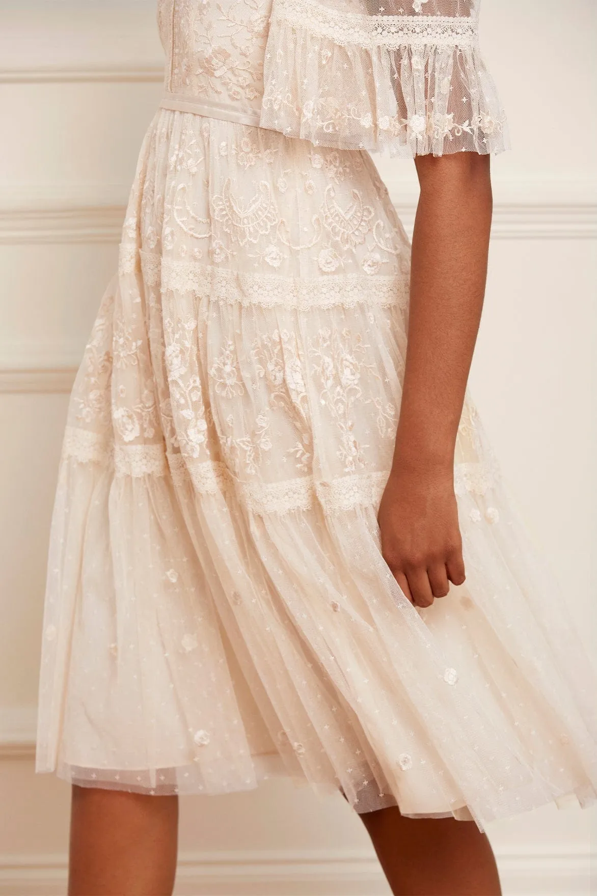 Lottie Lace Midi Dress | Parallel