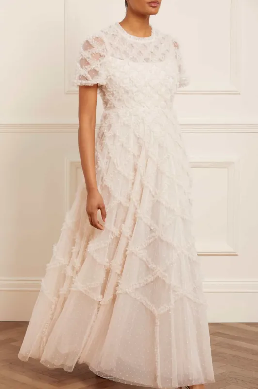 Evelyn Short Sleeve Gown made by Needle & Thread