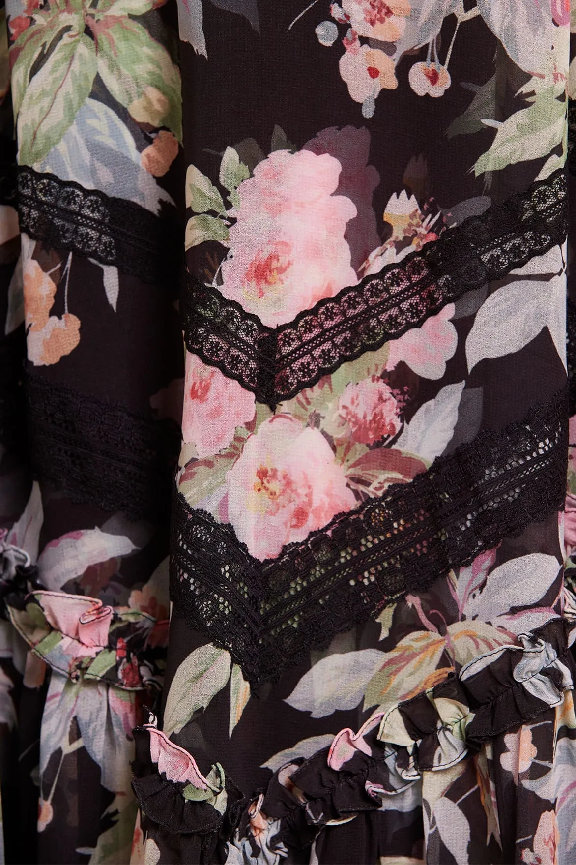 Paradise Garden Sonata Georgette Micro Mini Dress sold by Needle & Thread product image thumbnail 4