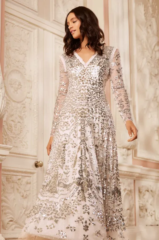 Chandelier Gown sold by Needle & Thread