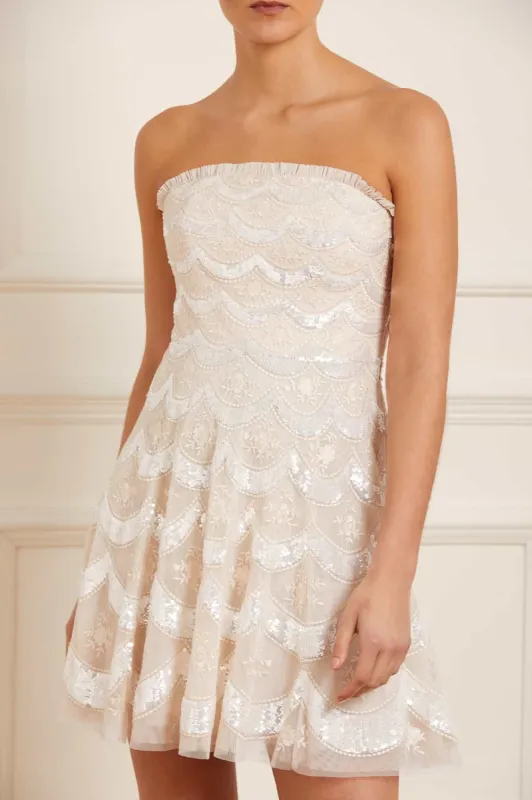 Fifi Strapless Micro Mini Dress sold by Needle & Thread