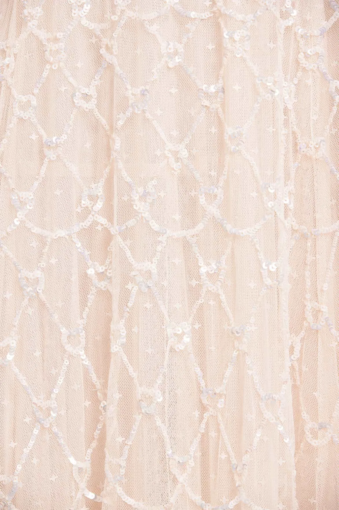 Heart Lattice Ankle Gown sold by Needle & Thread product image thumbnail 5