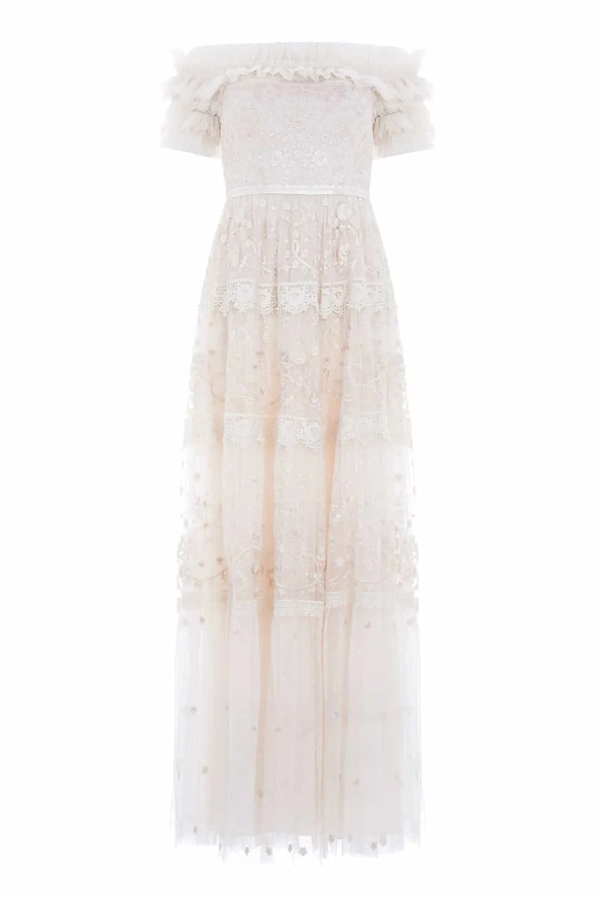 Midsummer Lace Off-Shoulder Gown sold by Needle & Thread product image thumbnail 2