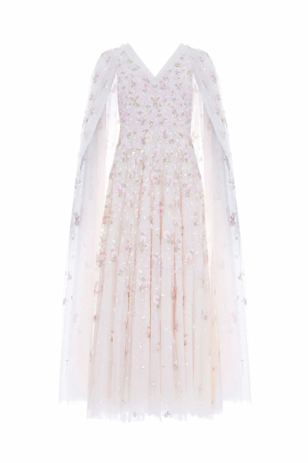 Dahlia Ditsy Ankle Gown sold by Needle & Thread product image thumbnail 3