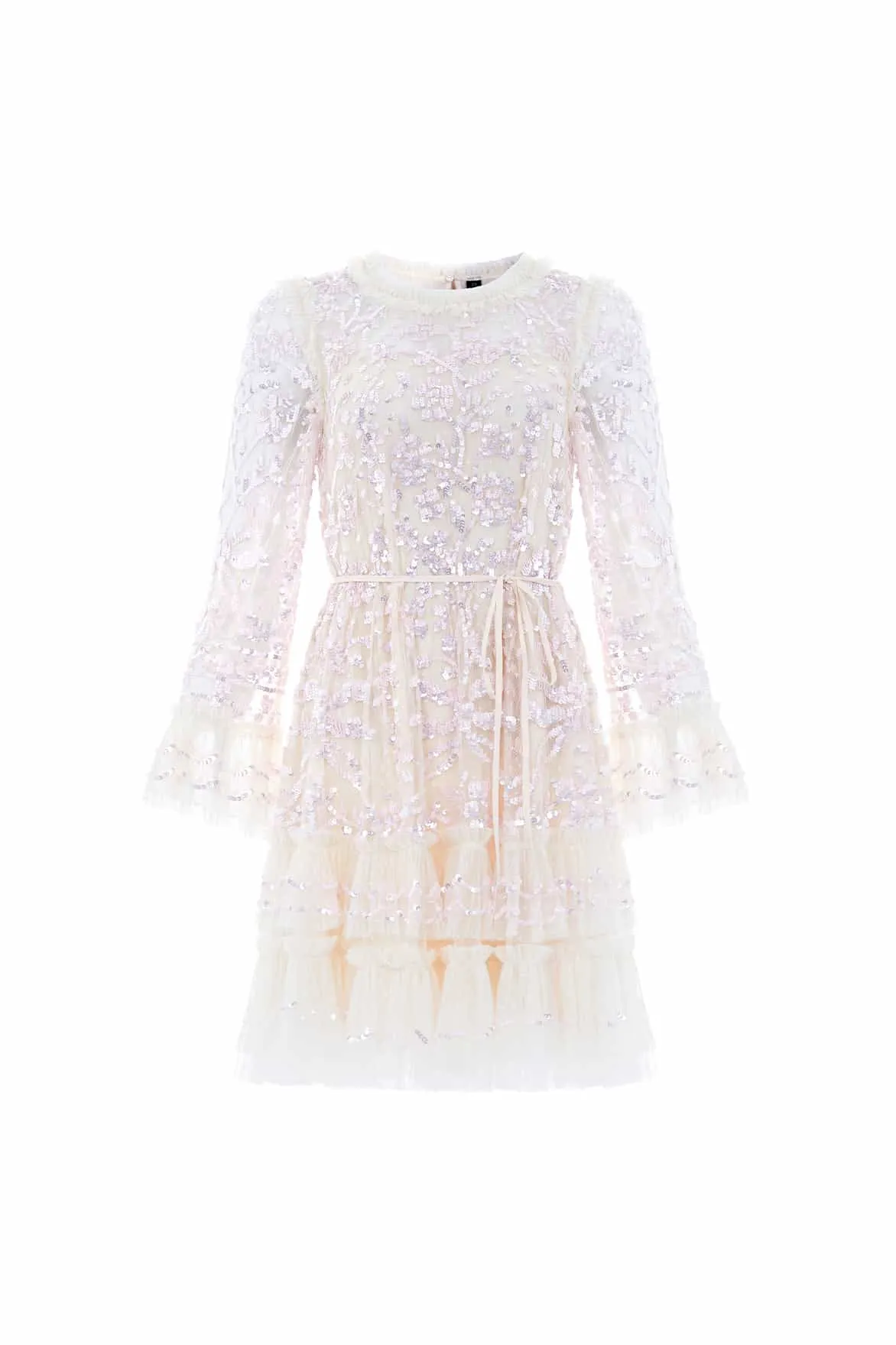 Celia Long Sleeve Mini Dress sold by Needle & Thread product image thumbnail 3