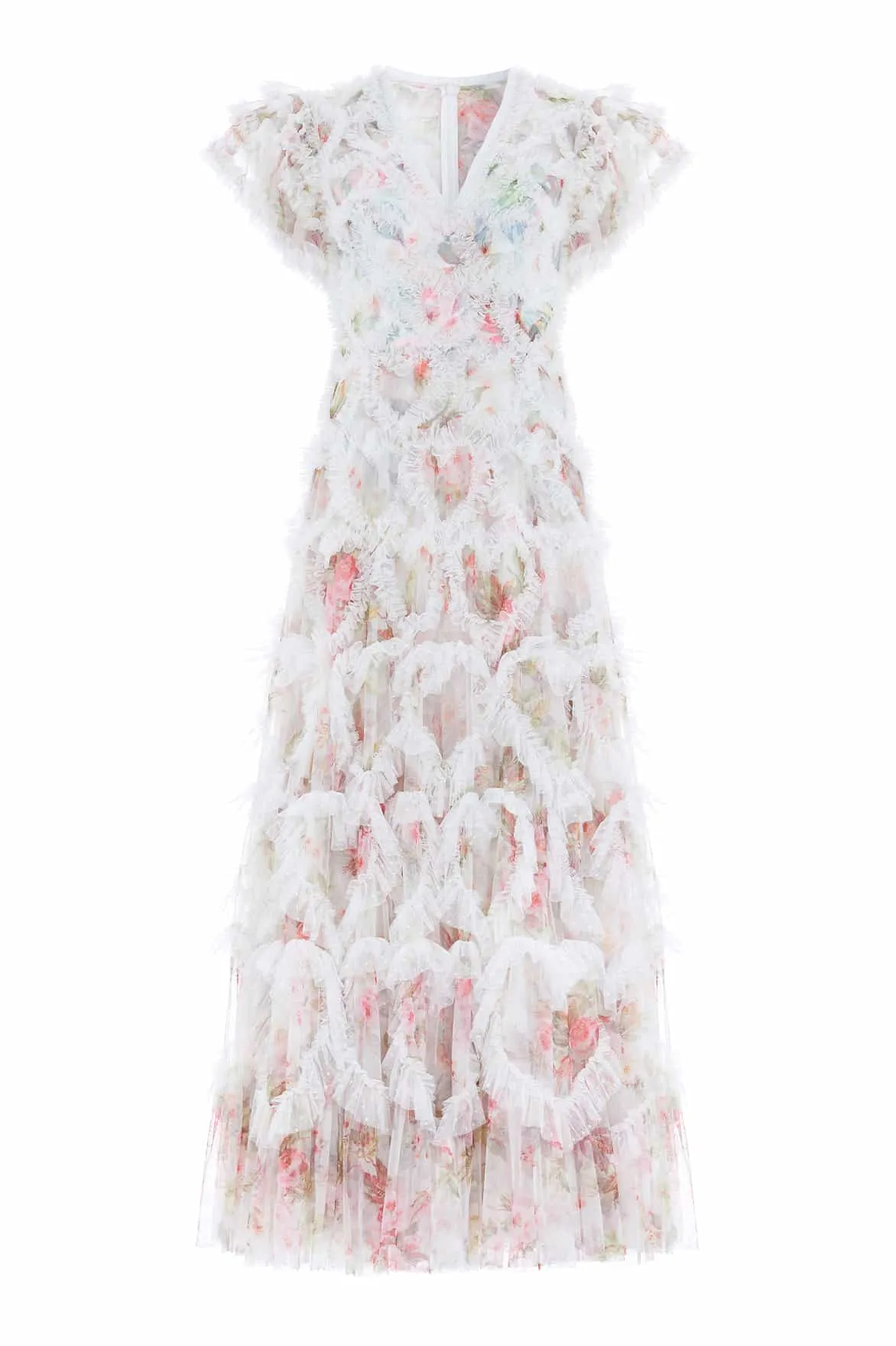 Paradise Garden Amorette V-Neck Gown sold by Needle & Thread product image thumbnail 2