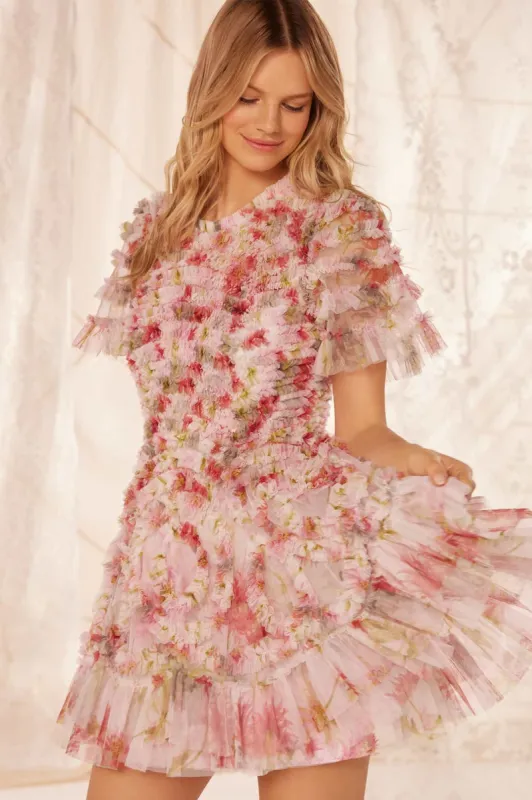 Hummingbird Verity Micro Mini Dress made by Needle & Thread