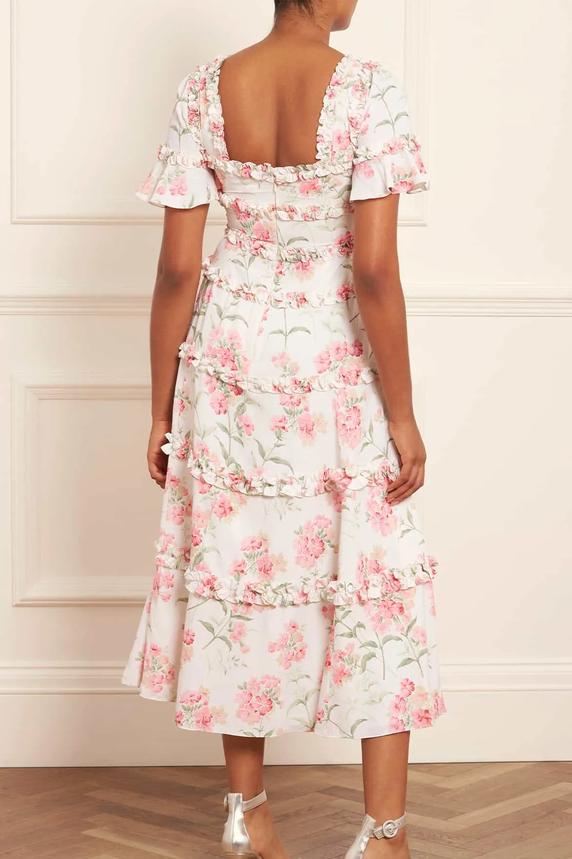Summer Posy Maya Crepe Ballerina Dress sold by Needle & Thread product image thumbnail 5