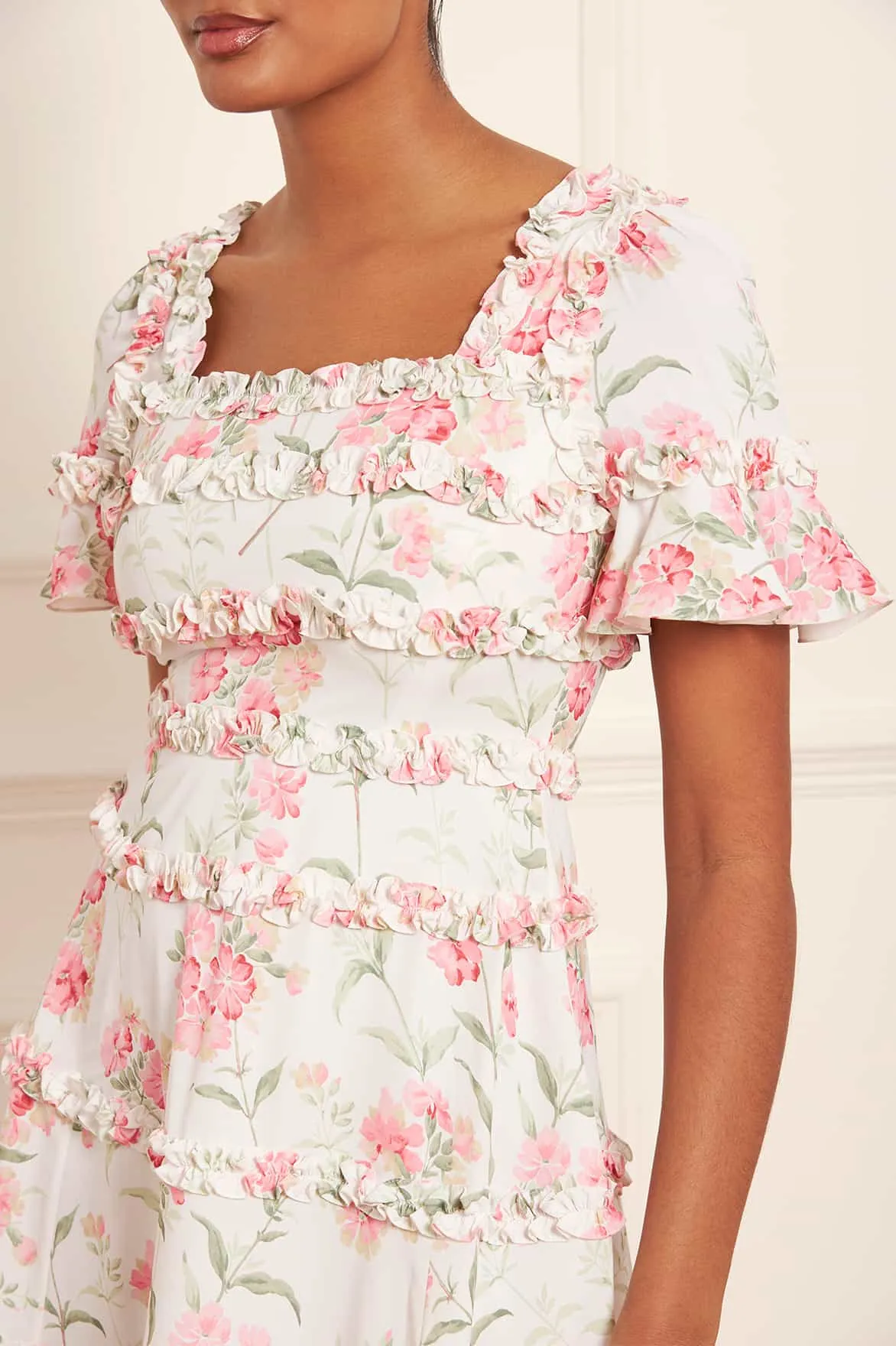 Summer Posy Maya Crepe Ballerina Dress sold by Needle & Thread product image thumbnail 3