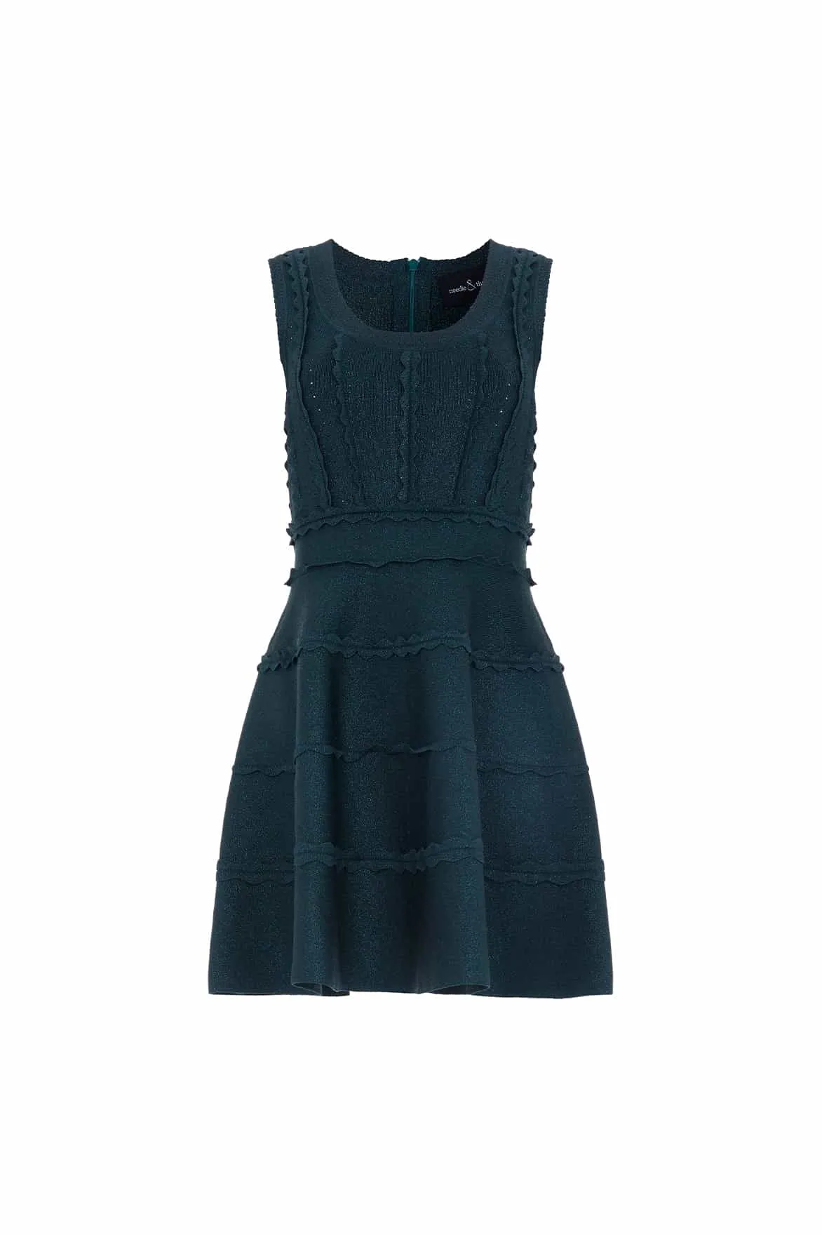 Shimmer Knit Sleeveless Mini Dress sold by Needle & Thread product image thumbnail 2