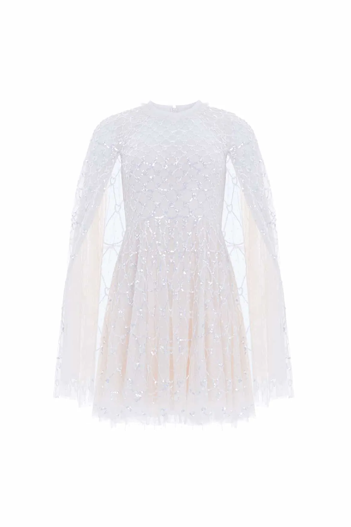 Heart Lattice Micro Mini Dress sold by Needle & Thread product image thumbnail 3