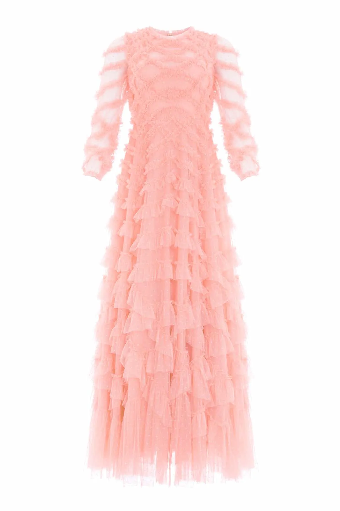 Lana Round Neck Gown sold by Needle & Thread product image thumbnail 3