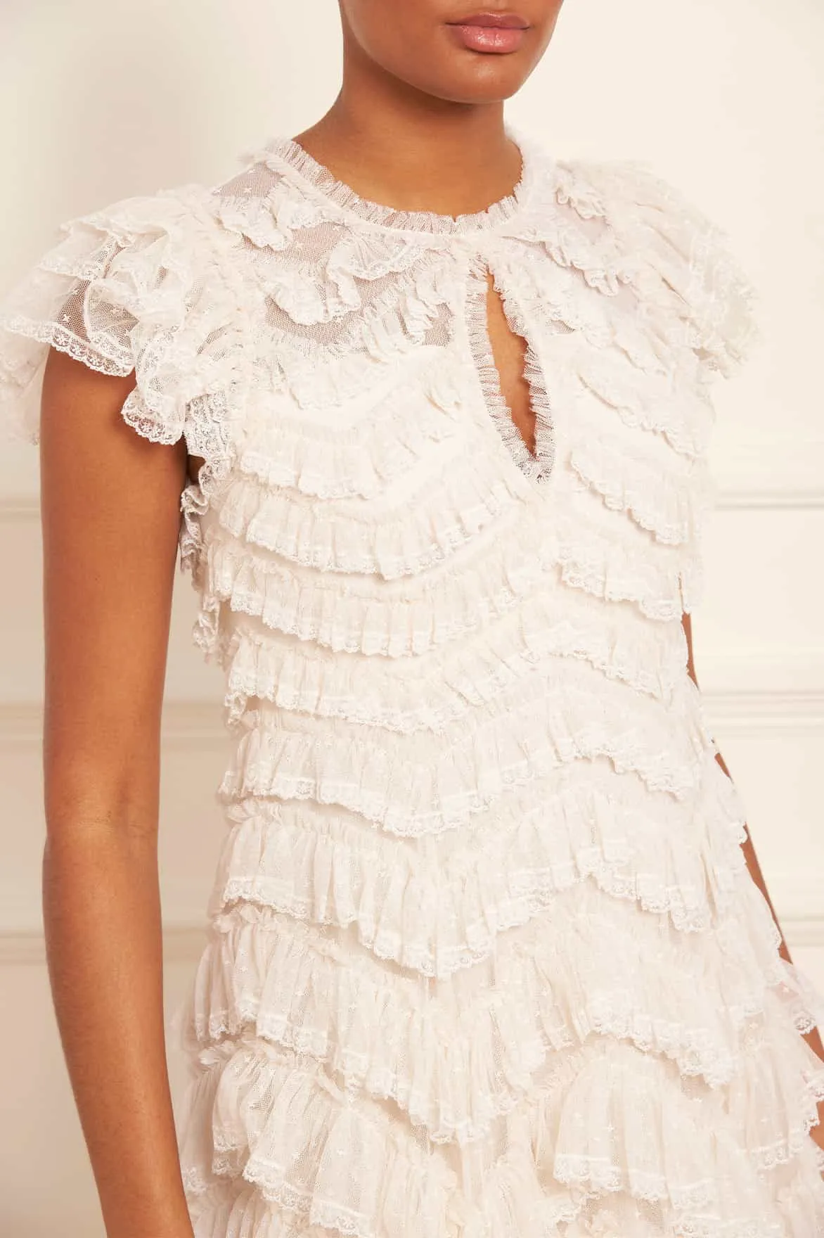 Libby Lace Gown sold by Needle & Thread product image thumbnail 3