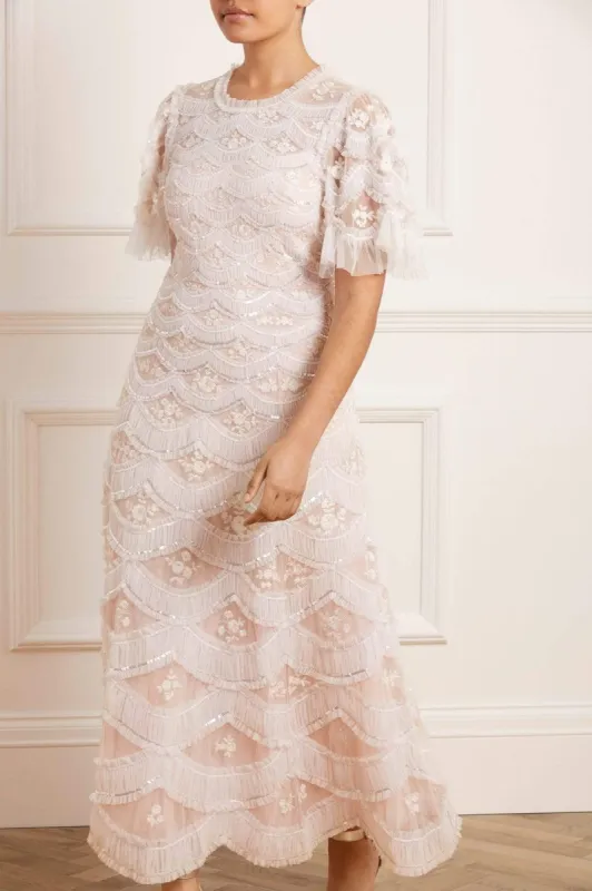 Lunette Blossom Ankle Gown made by Needle & Thread