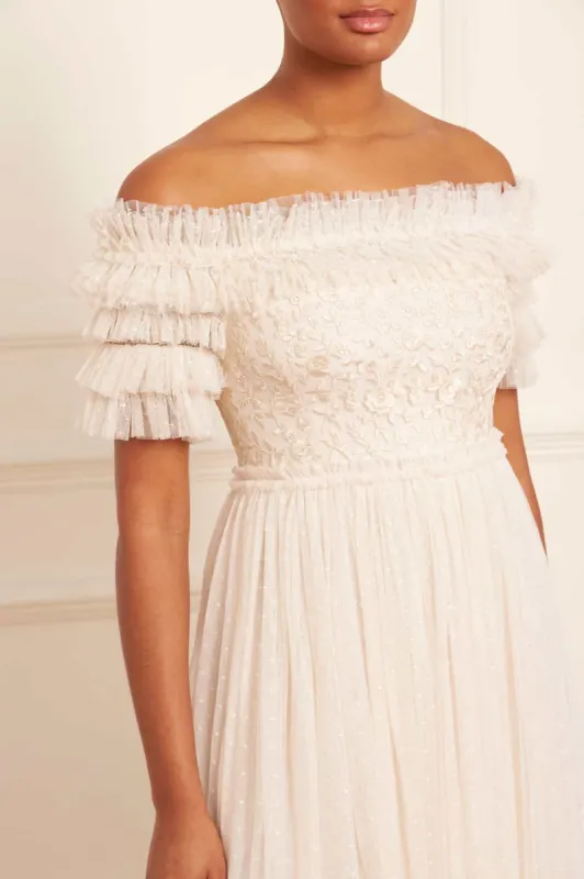 midsummer lace dress needle and thread Midsummer Lace Gown Cream