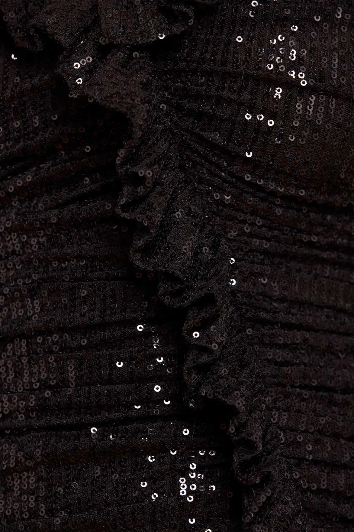 Sunbeam Rouched Long Sleeve Micro Mini Dress sold by Needle & Thread product image thumbnail 3