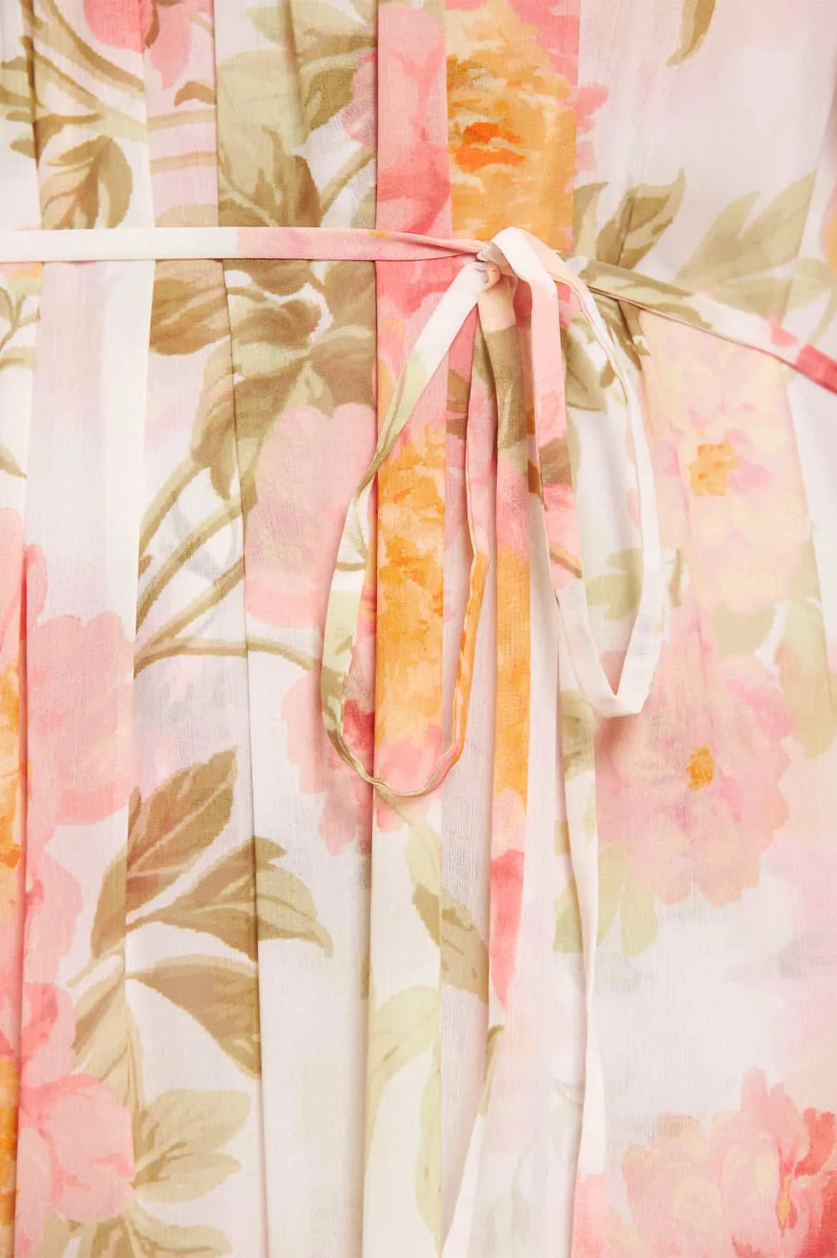 Peony Promise Chiffon Off-Shoulder Tiered Micro Mini Dress sold by Needle & Thread product image thumbnail 4