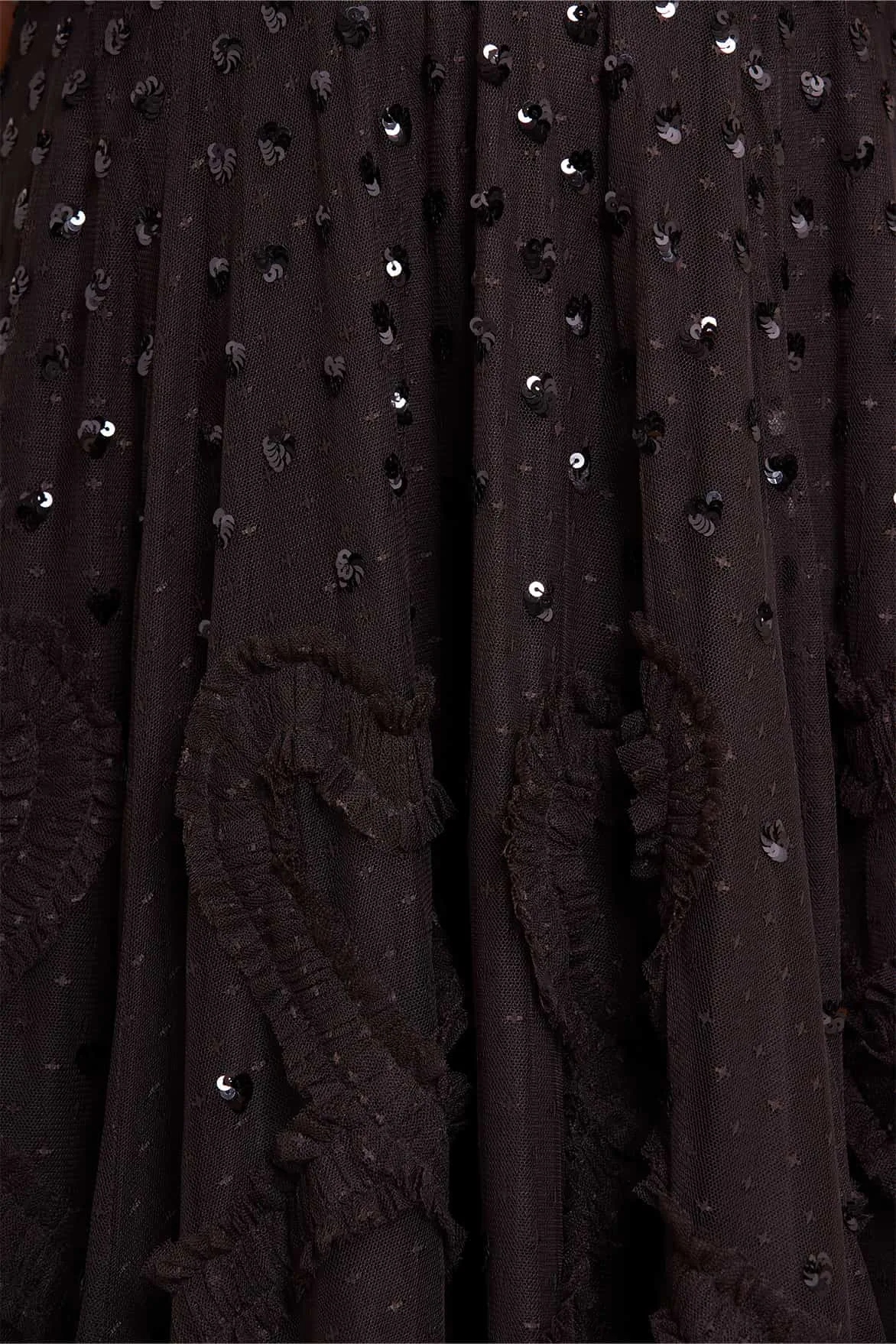 Love Letter Off-Shoulder Ankle Gown sold by Needle & Thread product image thumbnail 3