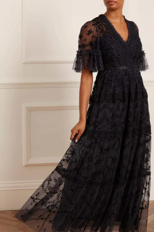 Araminta Lace Gown sold by Needle & Thread