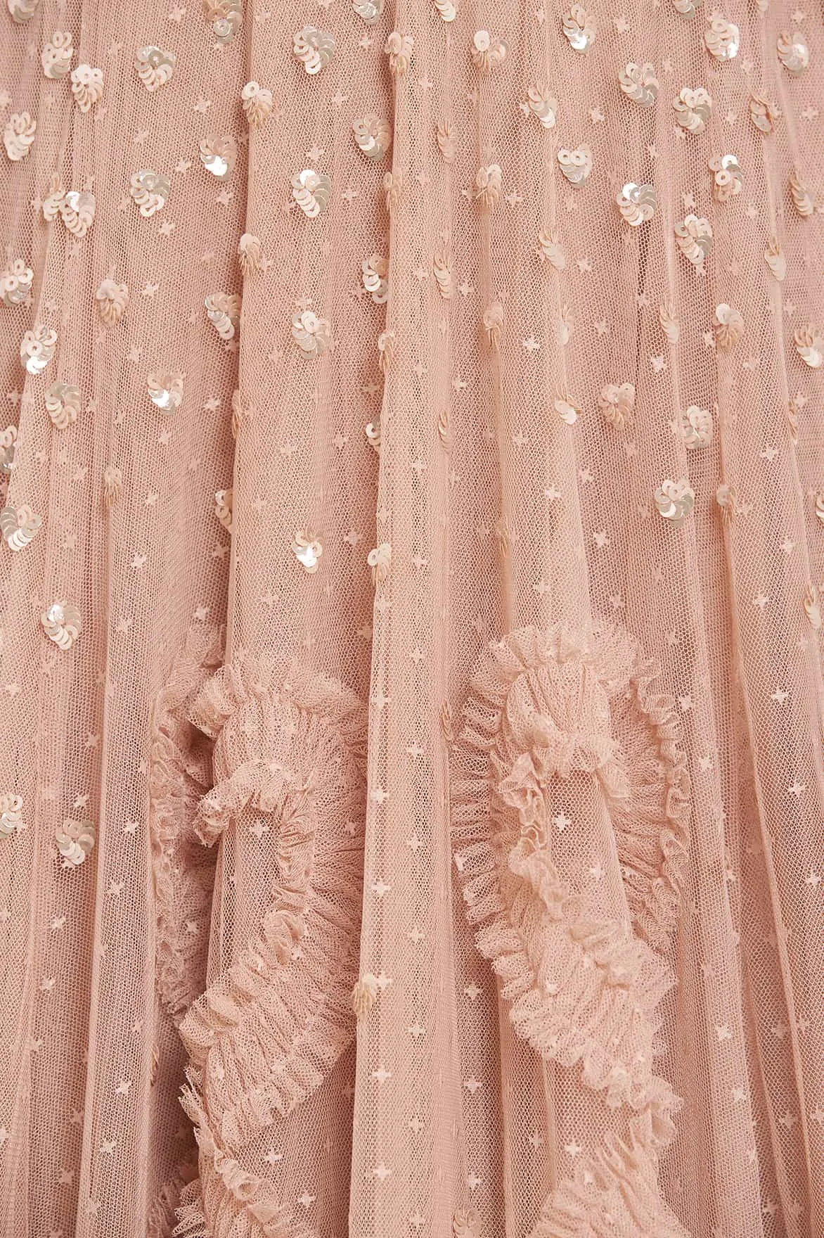 Love Letter Round Neck Ankle Gown sold by Needle & Thread product image thumbnail 4