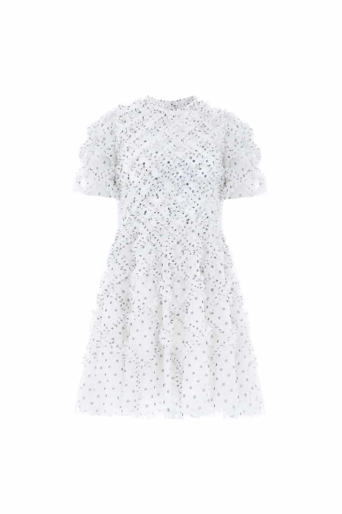 Polka Dot Evelyn Backless Micro Mini Dress sold by Needle & Thread product image thumbnail 2