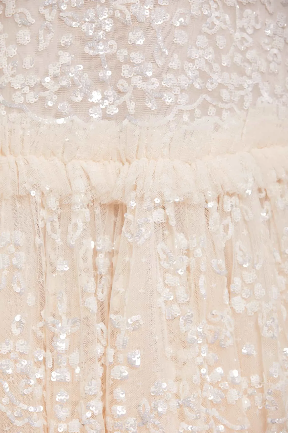 Regal Rose Gloss Long Sleeve Gown sold by Needle & Thread product image thumbnail 4