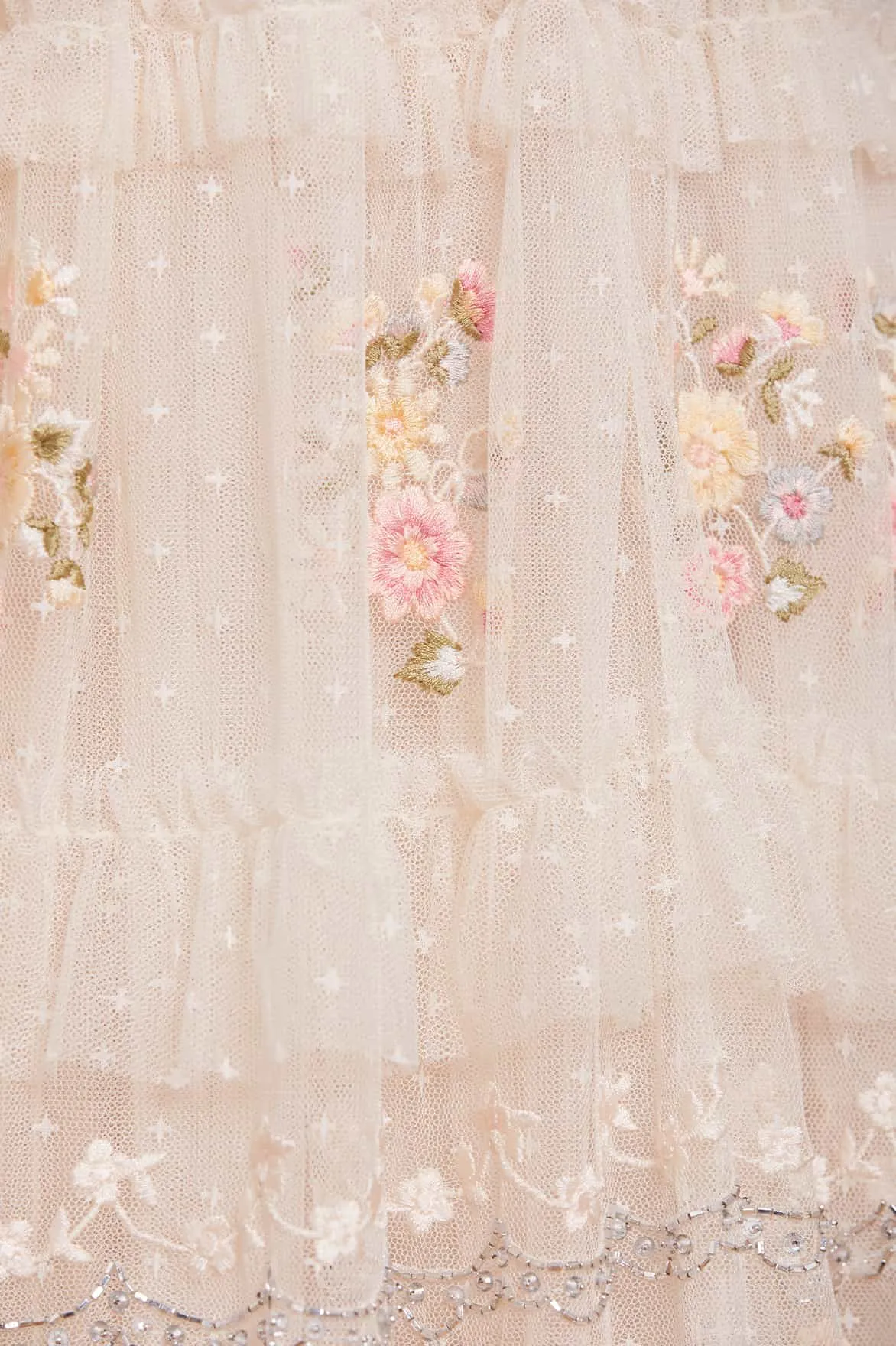 Primrose Bouquet Long Sleeve Ankle Gown sold by Needle & Thread product image thumbnail 4