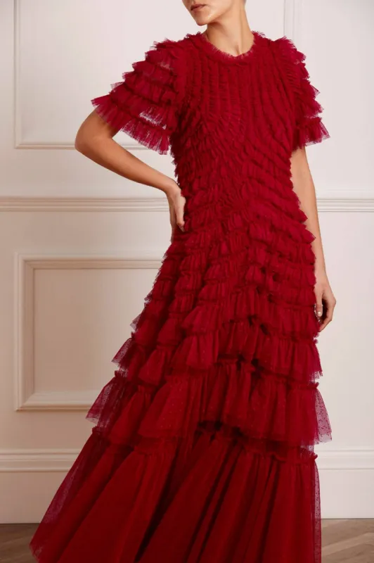 Willow Ruffle Gown sold by Needle & Thread