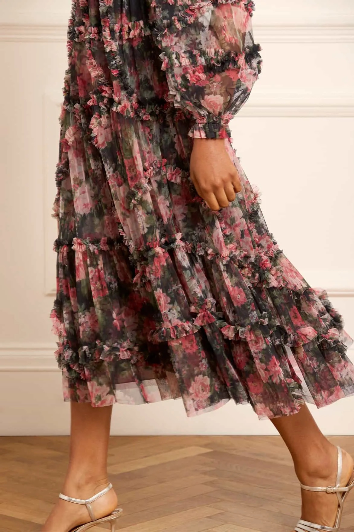 Midnight Dance Ruffle Ballerina Dress sold by Needle & Thread product image thumbnail 3