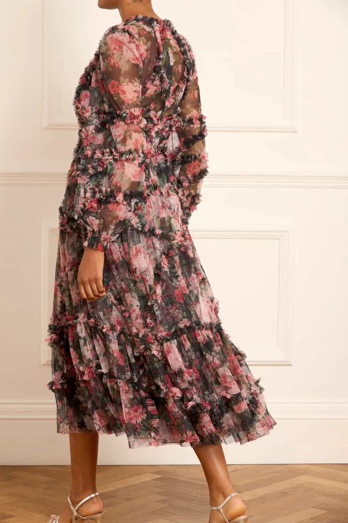 Midnight Dance Ruffle Ballerina Dress sold by Needle & Thread product image thumbnail 5